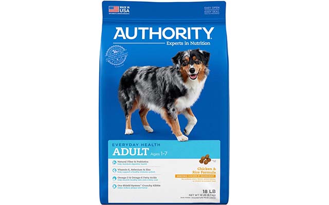 Authority Chicken & Rice Formula Adult Dry Dog Food