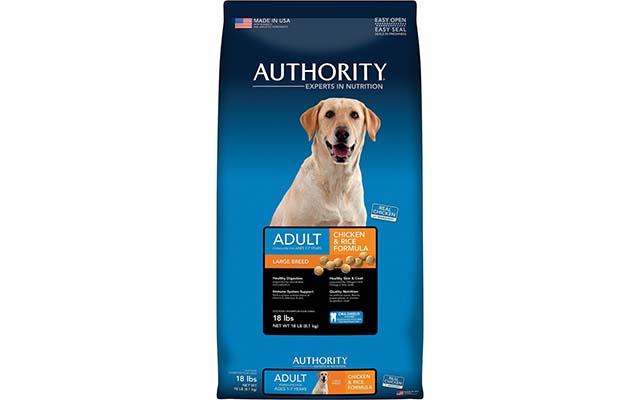 Authority Chicken & Rice Formula Large Breed Adult Dry Dog Food