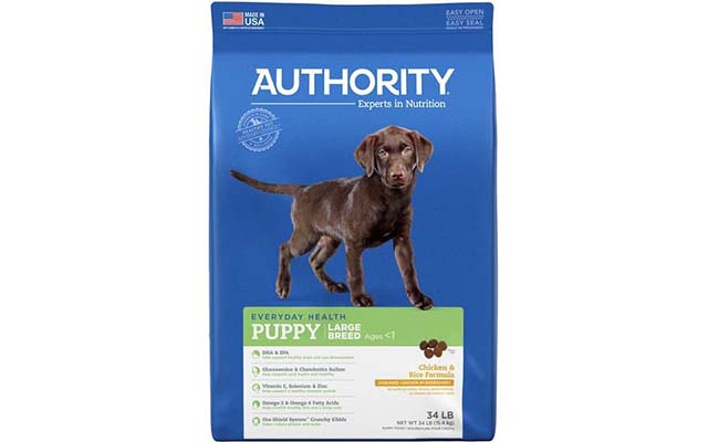 Authority Chicken & Rice Formula Large Breed Puppy Dry Dog Food