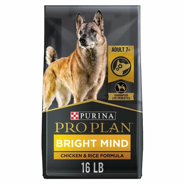 Purina Pro Plan BRIGHT MIND Adult 7+ Chicken & Rice Formula Dry Dog Food